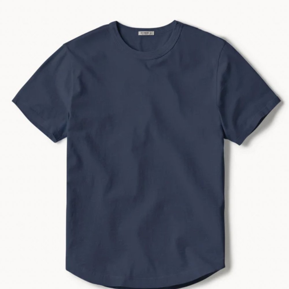 Buck Mason Curved Hem Tee - NWT